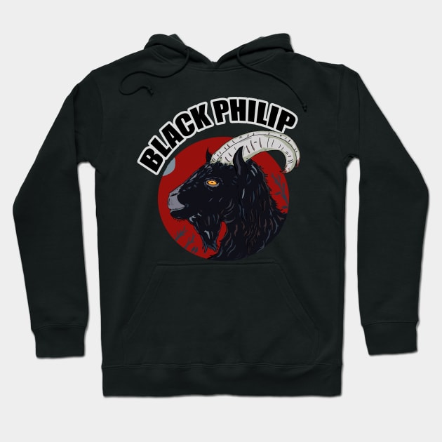 black philip Hoodie by Ragna.cold